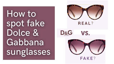 how to spot a fake dolce & gabbana sunglasses|authentic dolce bag.